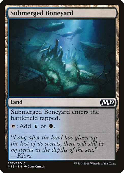 Submerged Boneyard from Core Set 2019