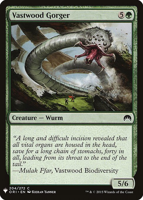Vastwood Gorger highlighted card art
