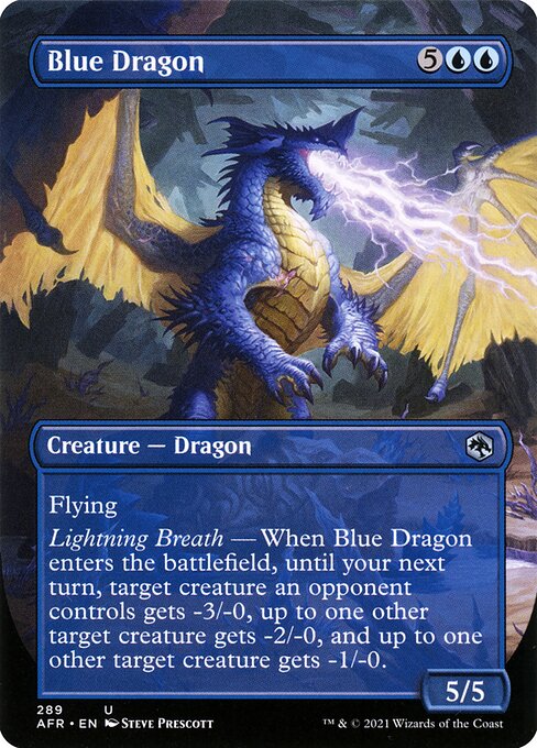 Blue Dragon from Adventures in the Forgotten Realms
