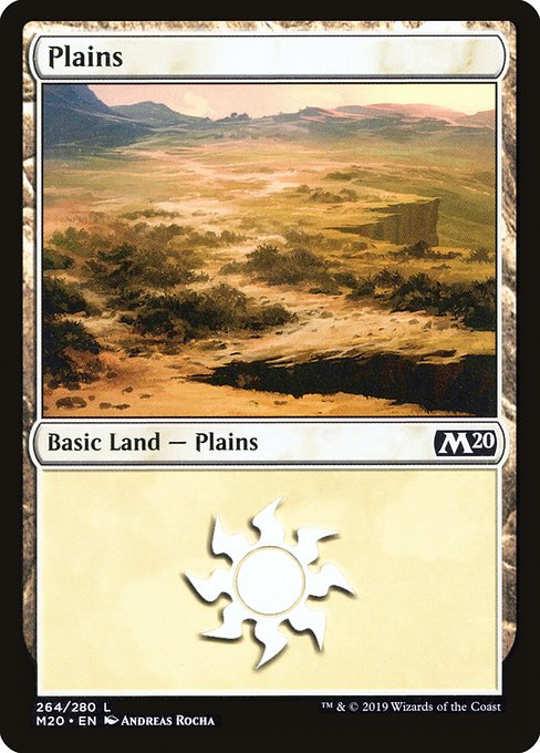 Plains from Core Set 2020