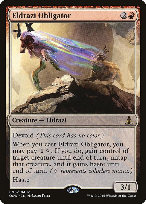 Eldrazi Obligator from Oath of the Gatewatch