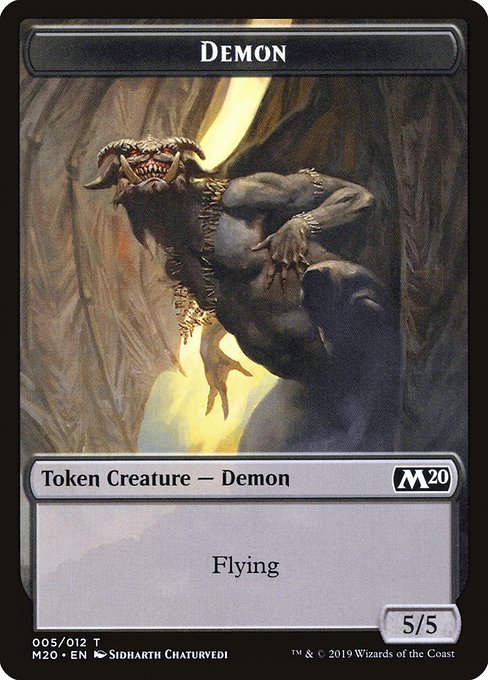 Demon from Core Set 2020 Tokens