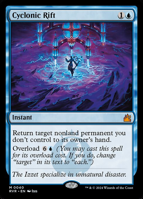Cyclonic Rift from Ravnica Remastered