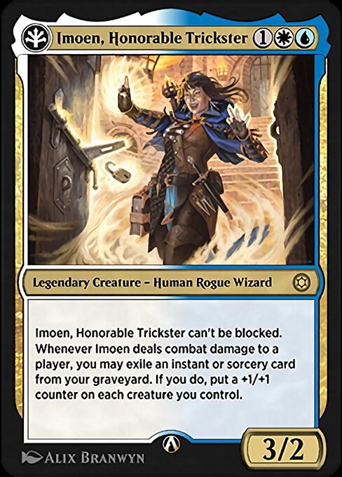 Imoen, Honorable Trickster highlighted card art