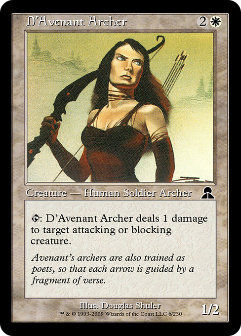 D'Avenant Archer highlighted card art