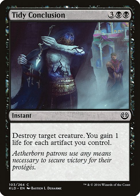 Tidy Conclusion from Kaladesh