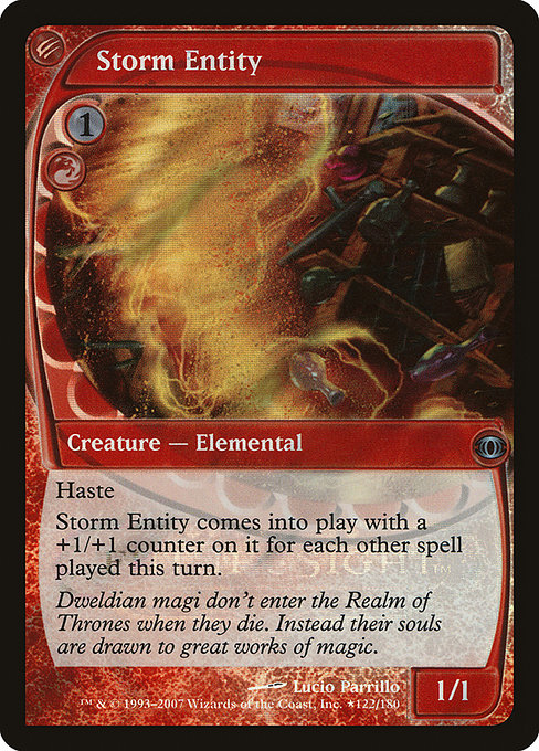 Storm Entity from Future Sight Promos