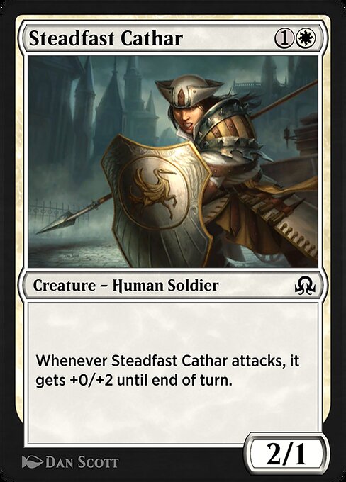 Steadfast Cathar highlighted card art