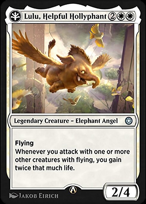 Lulu, Helpful Hollyphant highlighted card art