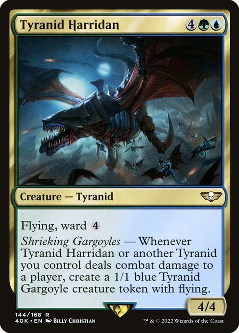 Tyranid Harridan highlighted card art