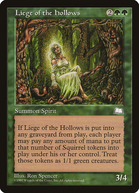 Liege of the Hollows highlighted card art