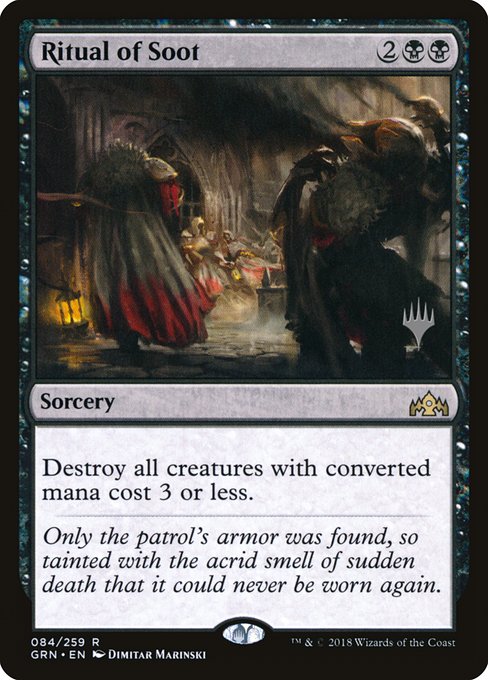 Ritual of Soot from Guilds of Ravnica Promos