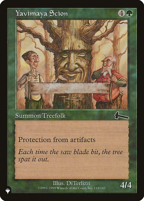 Yavimaya Scion highlighted card art