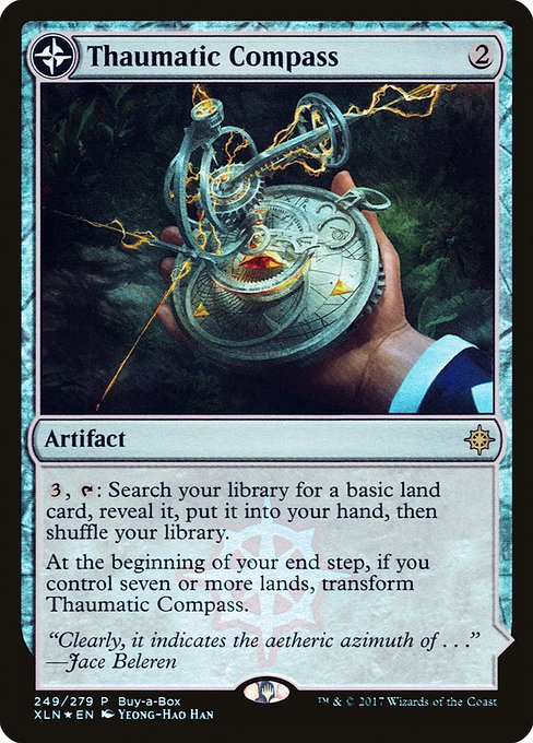 Thaumatic Compass // Spires of Orazca from XLN Treasure Chest