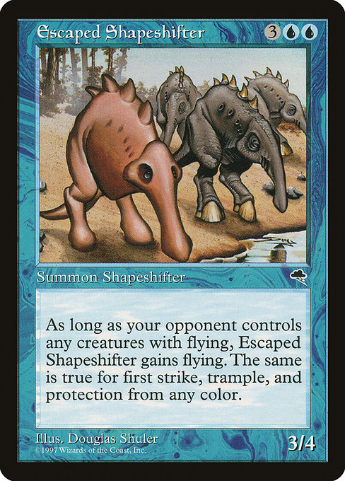 Escaped Shapeshifter highlighted card art