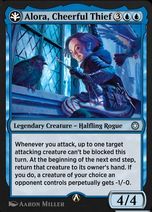 Alora, Cheerful Thief highlighted card art