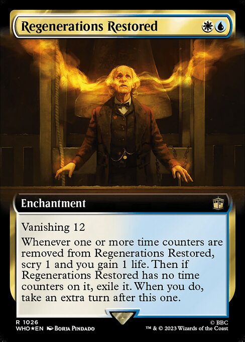 Regenerations Restored from Doctor Who