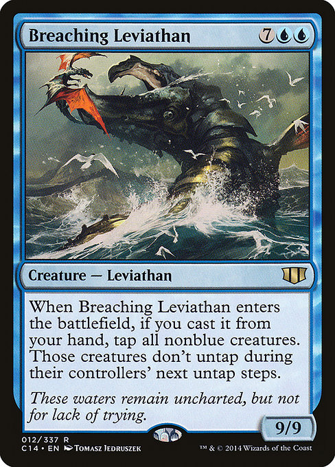 Breaching Leviathan highlighted card art