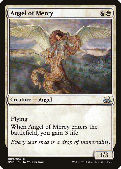 Angel of Mercy from Duel Decks Anthology: Divine vs. Demonic