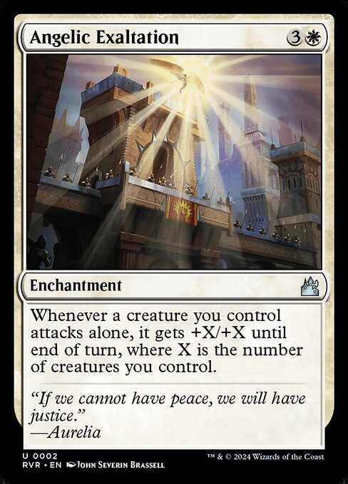 Angelic Exaltation from Ravnica Remastered
