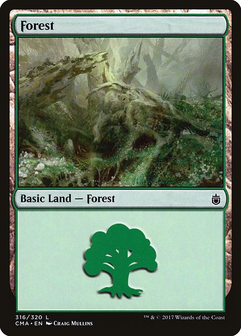 Forest from Commander Anthology