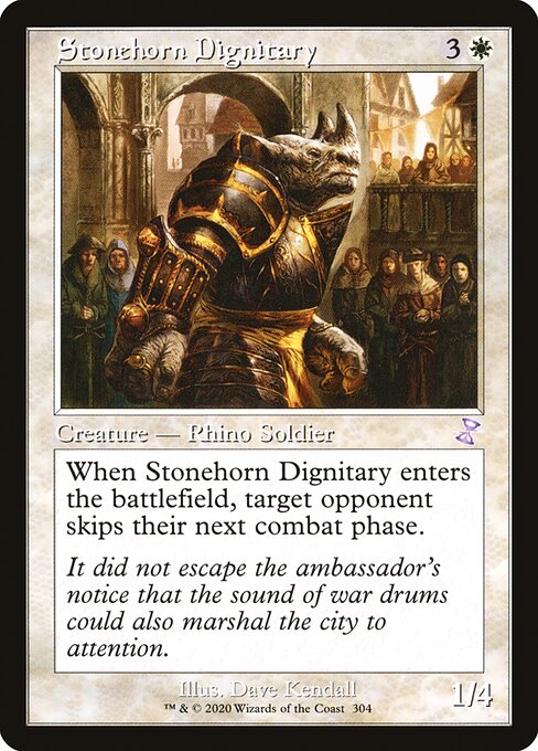 Stonehorn Dignitary from Time Spiral Remastered