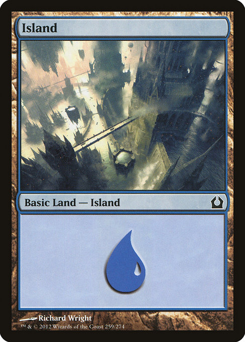 Island from Return to Ravnica