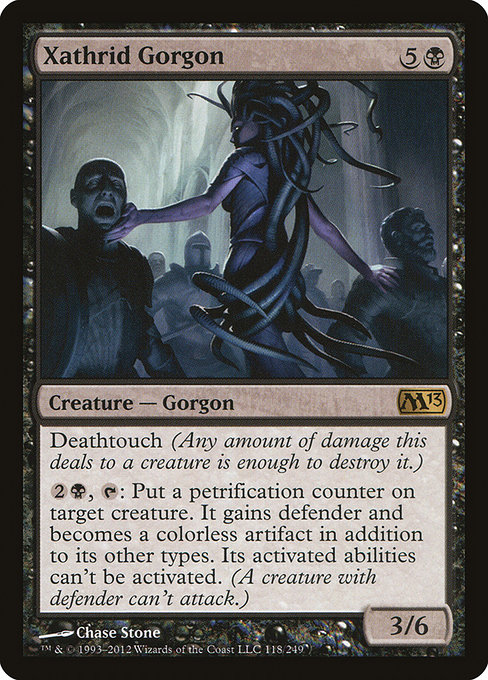 Xathrid Gorgon from Magic 2013