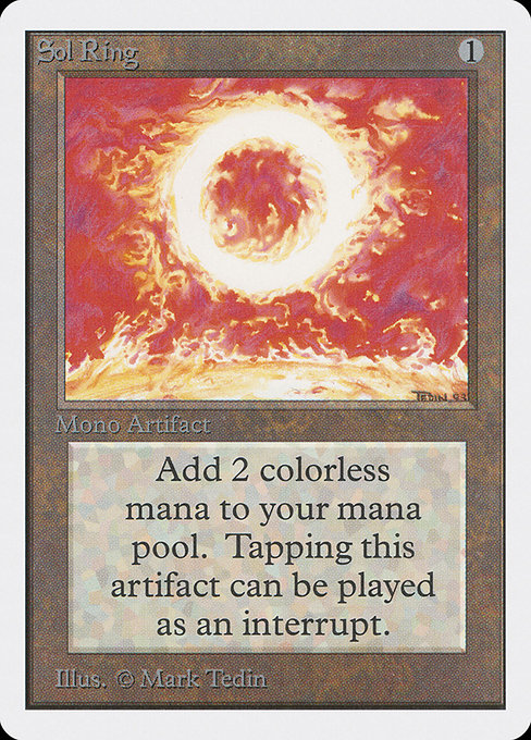 Sol Ring from Unlimited Edition