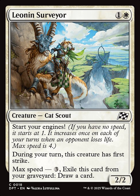 Leonin Surveyor highlighted card art