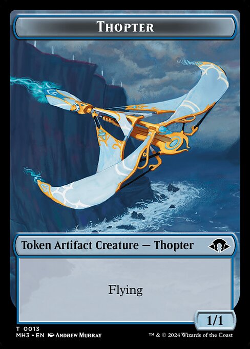 Thopter highlighted card art