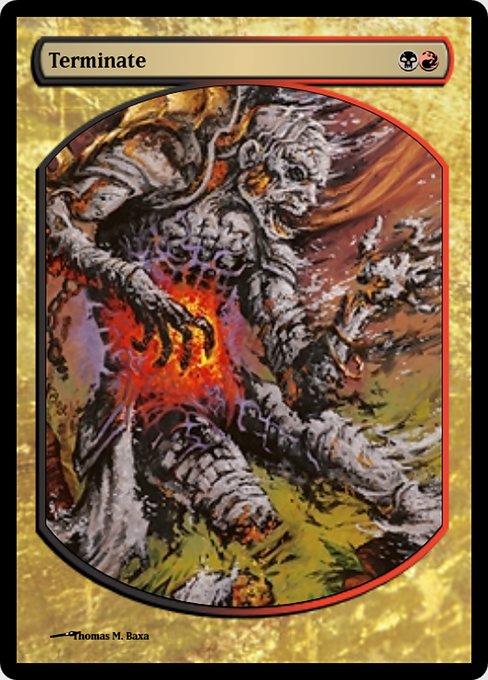 Terminate from Magic Online Promos