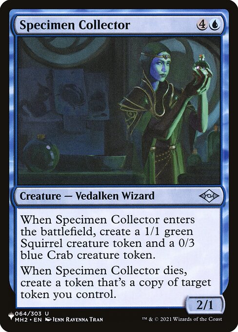 Specimen Collector highlighted card art