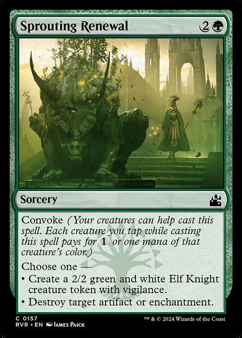 Sprouting Renewal highlighted card art