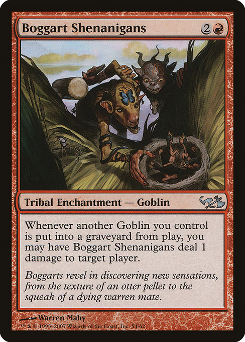 Boggart Shenanigans from Duel Decks: Elves vs. Goblins