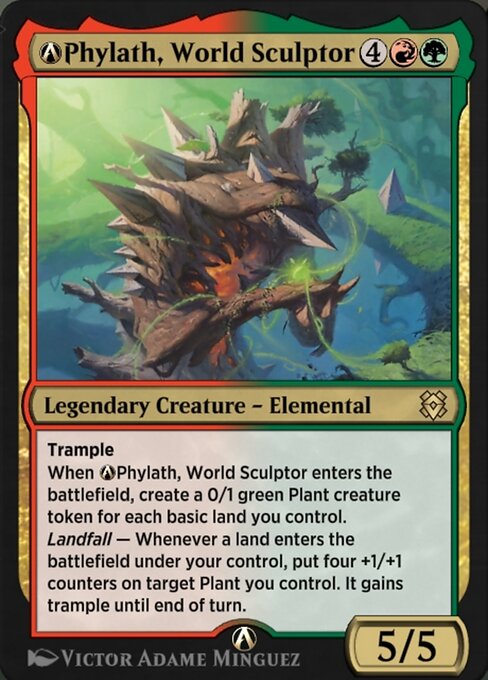 A-Phylath, World Sculptor highlighted card art