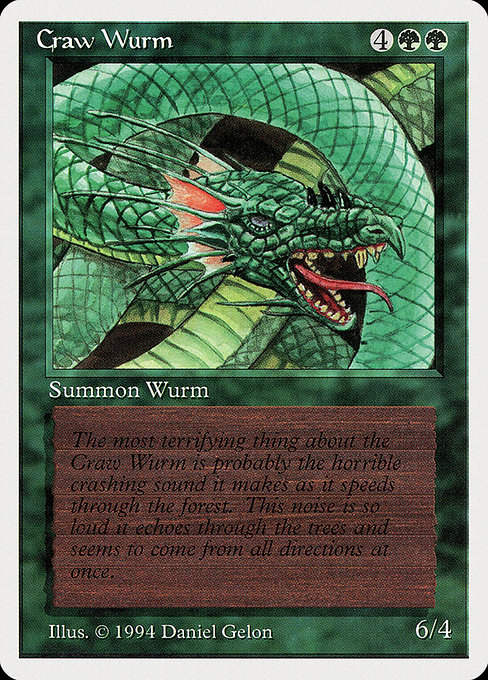 Craw Wurm from Summer Magic / Edgar