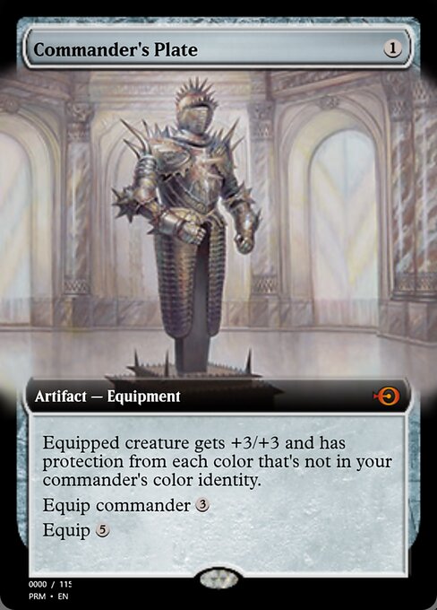 Commander's Plate from Magic Online Promos