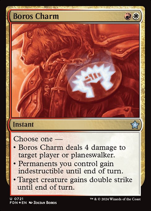 Boros Charm highlighted card art