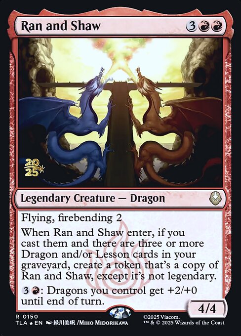 Ran and Shaw from Avatar: The Last Airbender Promos