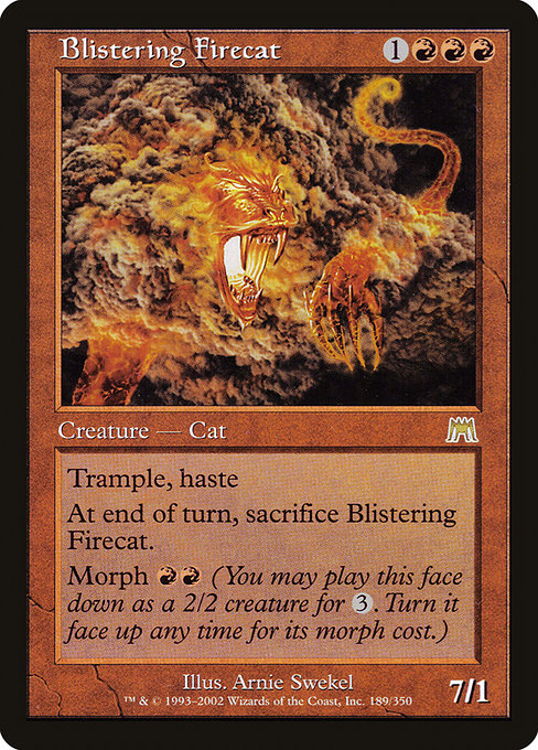 Blistering Firecat highlighted card art