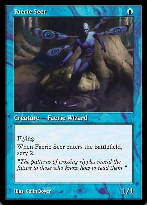 Faerie Seer from Magic Online Promos