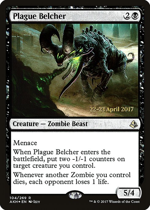 Plague Belcher from Amonkhet Promos