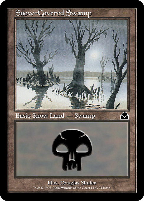 Snow-Covered Swamp from Masters Edition II