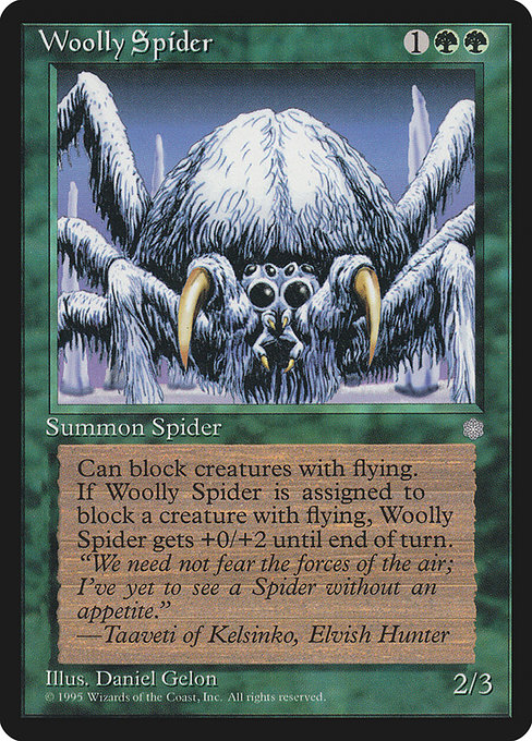 Woolly Spider from Ice Age