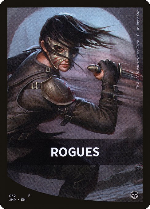 Rogues highlighted card art