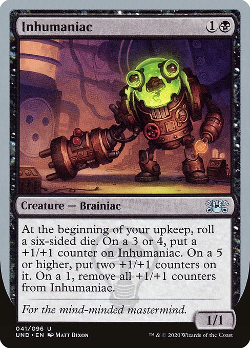 Inhumaniac highlighted card art
