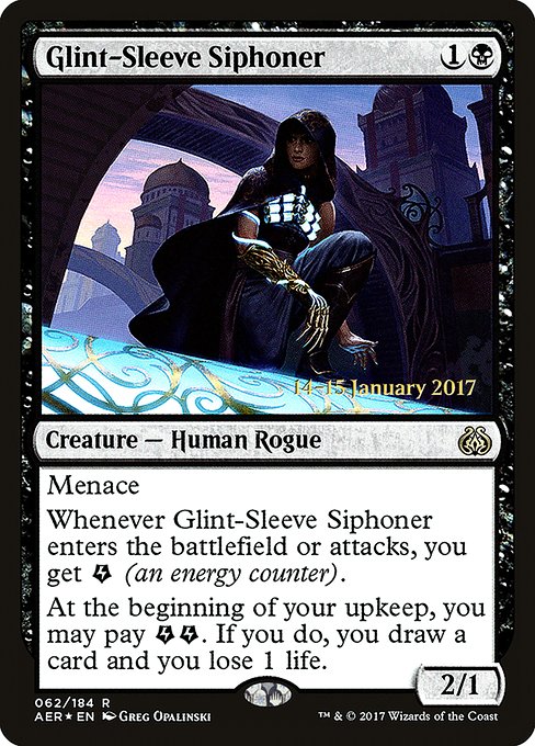 Glint-Sleeve Siphoner from Aether Revolt Promos