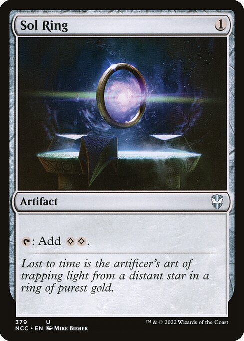 Sol Ring from New Capenna Commander