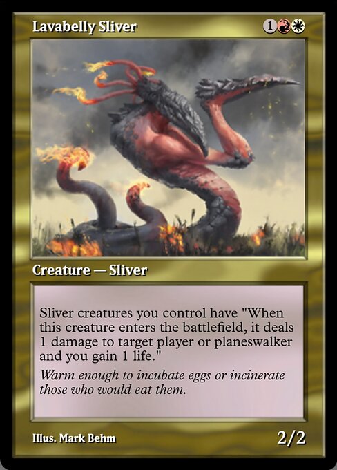 Lavabelly Sliver highlighted card art
